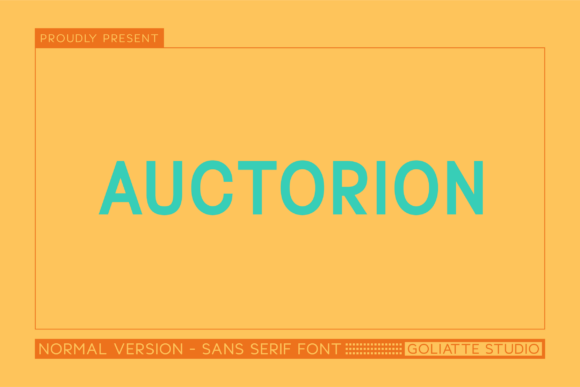 Auctorion Font: Elevate Your Brand Identity