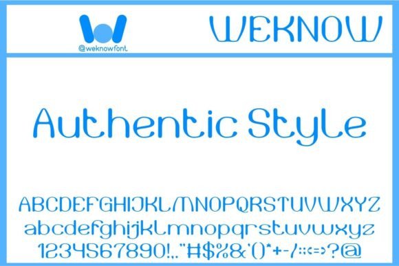 Authentic Style: A Modern Sans Serif Font for Web Design