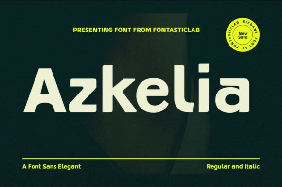 Azkelia Font: Modern Sans Serif for Makers