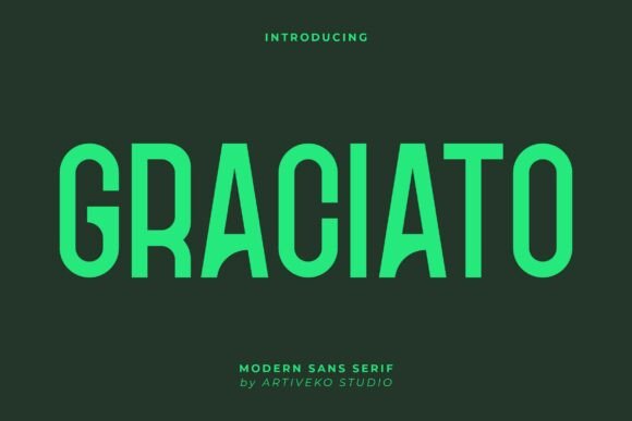 Graciato Font: The Ultimate Sans Serif for Modern Design