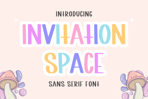 Invitation Space Font for Web Designers