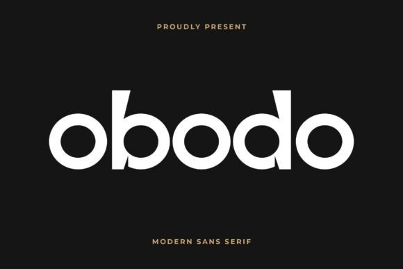 Obodo: The Premium Sans Serif Font for Bold Branding
