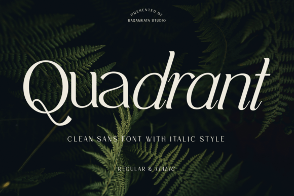 Quadrant: The Clean Sans Serif Font for Modern Brands