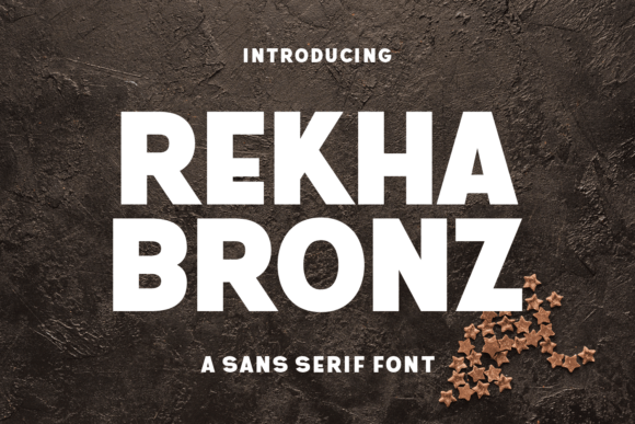Rekha Bronz: The Modern Sans Serif Font for Clear Campaigns