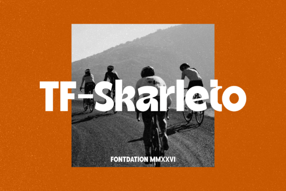 Tf-skarleto Typeface for Bold Campaigns
