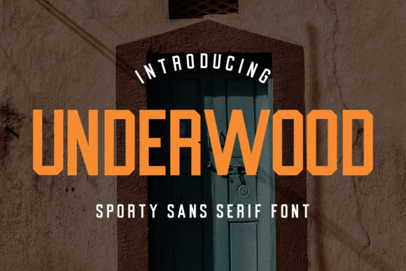 Underwood: A Sporty Sans Serif Font for Bold Web Design