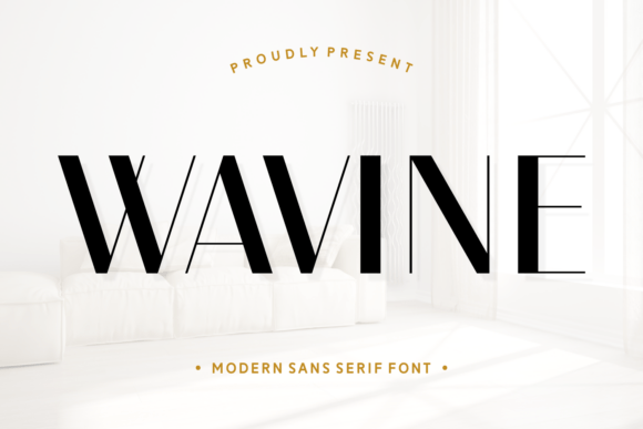 Wavine: A Modern Sans Serif Font for Elegant Branding