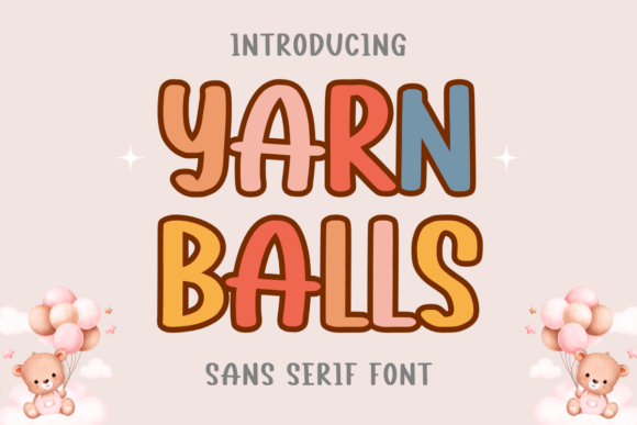 Yarn Balls Typeface Review for Brand Designers